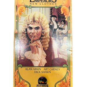 🎬⭐️”Faerie Tale Theatre”: The Emperor’s New Clothes VHS ((Excellent))⭐️🎬